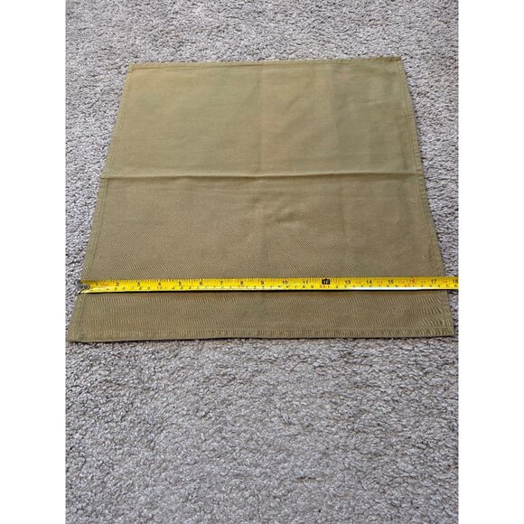 Vtg WC Fashions Set Of 8 Green Cloth Napkins & 7 Placemats !00% Cotton - Picture 9 of 16